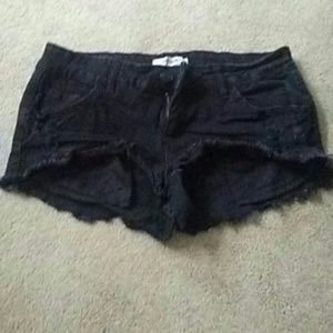 Refuge black daisy dukes